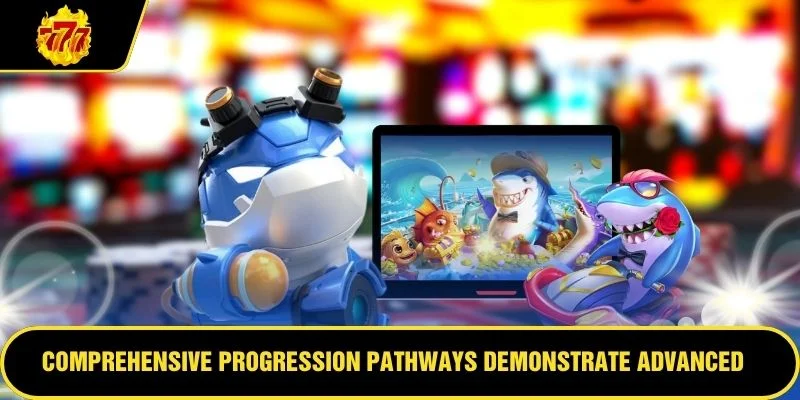 Comprehensive progression pathways demonstrate advanced character