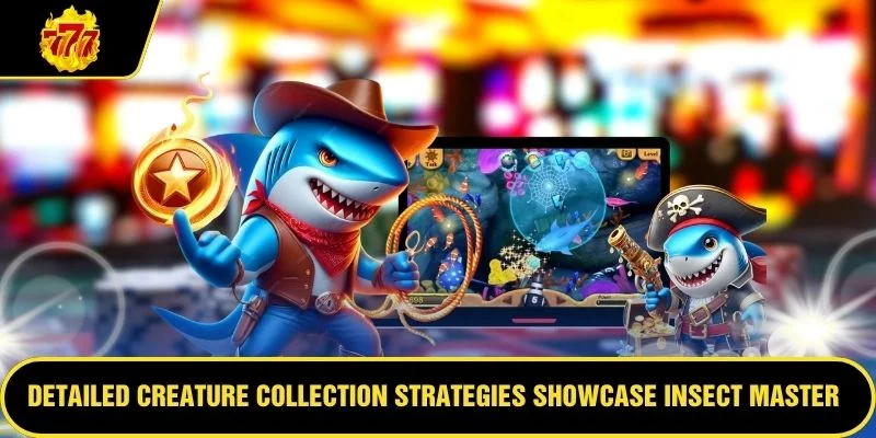 Detailed creature collection strategies showcase Insect Master