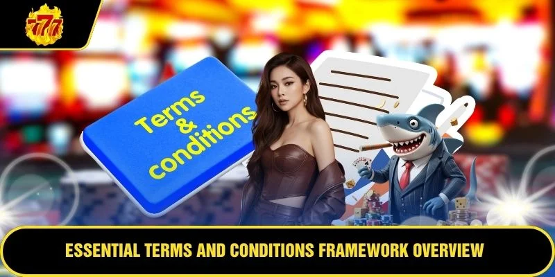 Essential terms and conditions framework overview