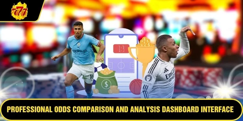 Professional odds comparison and analysis dashboard interface