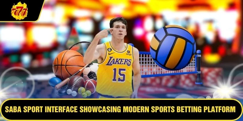 SABA Sport interface showcasing modern sports betting platform