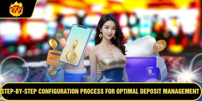Step-by-step configuration process for optimal deposit management