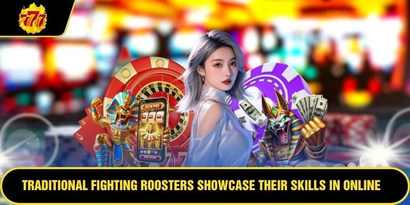 Traditional fighting roosters showcase their skills in online competitions