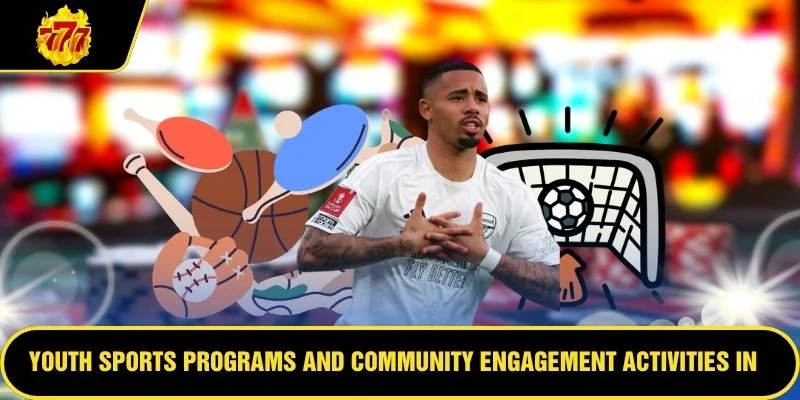 Youth sports programs and community engagement activities in progress